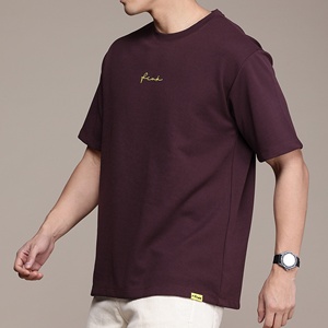 Camiseta de Hombre de Alta Calidad, Nueva, de Manga Corta, Cuello Redondo, Transpirable, Tejida, Personalizada con Serigrafía, Venta al Por Mayor, 100% Algodón - Product Image 4