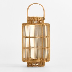 Great quality <b>lantern</b> <b>candle</b> holder rattan hanging & floor <b>lanterns</b> for wedding event accents - Product Image 3