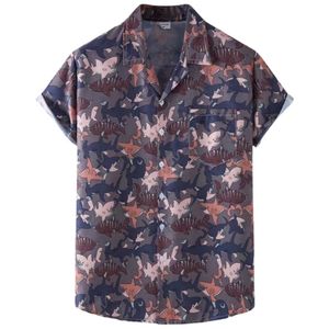 Camisa Hawaiana Informal y Moderna de Manga Corta para Hombre, Camisa de Algodón con Estampado de Frutas - Product Image 3