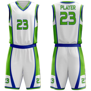 Maillot de basket personnalisé, col en V, sans manches, 100% polyester, séchage rapide, unisexe, numéros d'équipe imprimés, noir, rose, bleu, 23 - Product Image 6