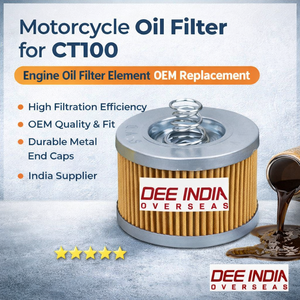 Filtro de Aceite para Motocicleta CT100 |   Elemento de Filtro de Aceite de Motor, Repuesto OEM - Product Image 2