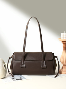 กระเป๋าโท้ทหนังแท้ใหม่ปี 2026 สำหรับผู้หญิง แฟชั่นลำลอง คุณภาพสูง กระเป๋าสะพายเดินทางแบบเปิดซิป ปรับแต่งได้ - Product Image 5