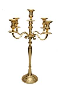 Juego de 3 Portavelas de Metal Dorado Martillado de Primera Calidad al Mejor Precio - Product Image 4