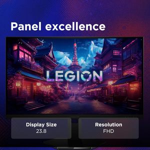 Legion 24" (60.96cm) FHD IPS 240Hz Gaming Monitor 0.5ms, AMD FreeSync, NVIDIA <b>G</b>-Sync 99% sRGB, 2xHDMI 2.1 TMDS - Product Image 3