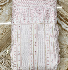 SQ embroidery fabric sequin fabric embroidery abaya fabric embroidered <b>kaftan</b> fabric beaded fabric garment manufacturing factory - Product Image 1