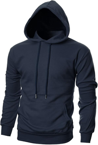 Nueva Llegada Sudadera con Capucha para Hombre, 100% Algodón, Corte Ajustado, Básica, Ligera, Manga Larga, con Bolsillo Canguro - Product Image 5