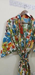 Wholsale Indian Cotton Kimono Summer <b>robe</b> Winter <b>Robe</b> Night <b>Robe</b> Sexy Gown Sleeping Gown Light Weight <b>Robe</b> <b>Beach</b> <b>Robe</b> - Product Image 6