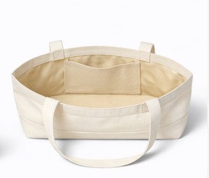 Wholesale Premium Custom Print Logo Thick <b>Canvas</b> <b>Tote</b> Bag Large Capacity Reusable Shopping Shoulder Bags with Pocket - Product Image 4