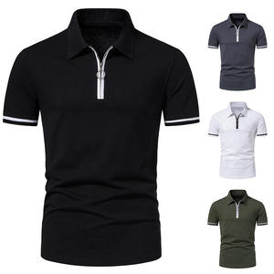 Camisa de Golf de Manga Corta para Hombre, Nueva Colección de Verano, Bordada, con Cierre, Tallas Grandes, Alta Calidad, Venta al Por Mayor - Product Image 5