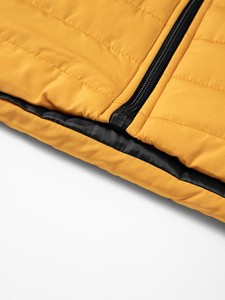 Chaleco Acolchado Reversible con Capucha para Hombre, Sin Mangas, Color Sólido, Cortavientos, Informal, Ropa de Invierno, Corte Regular, Relleno de Poliéster - Product Image 6