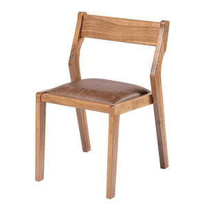 Chaise de salle à manger moderne et confortable en bois de caoutchouc massif pour la maison et le bureau – Meilleur prix – Ensemble de meubles de salon en gros - Product Image 1