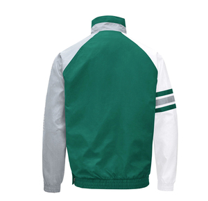 Veste Anorak Homme Imperméable à Deux Grandes Poches, Coupe-Vent à Capuche Unie avec Fermeture Éclair 1/4 Personnalisable - Product Image 2