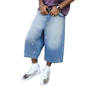 Shorts en jean personnalisés, prix d'usine, shorts en jean délavés vintage pour les détaillants de mode, marque privée - Product Image 6