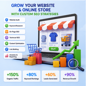 Soluciones Profesionales de SEO para Sitios Web y Marketing para Tiendas en Línea |   Análisis de Crecimiento del Ranking de Búsquedas - Product Image 3