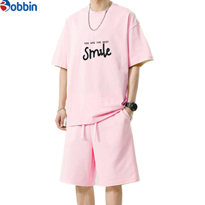 BOBBIN INDUSTRIES Conjunto de Camiseta y Pantalones Deportivos Unisex de Felpa, Estilo Urbano, para Verano - Product Image 4