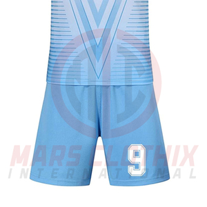 Professional High Quality Team Wear Soccer Uniform Customized Logo Printing <b>Light</b> Weight Polyester Material Soccer Uniforms - Product Image 6
