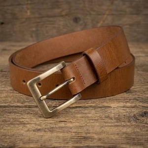 <b>Top</b> Selling Genuine Leather Belts for Men Professional Fashion Wear Waist Leather Belts for Men With Customized Service - Product Image 2