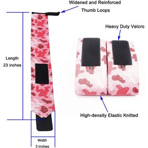 Ceinture de Compression Sportive Haute Qualité pour Entraînement en Salle, Soutien de Poignet de Sécurité, Bande de Maintien pour Musculation et Fitness - Product Image 5