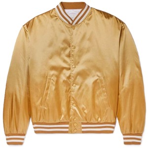 Premium Quality <b>Winter</b> Casual Satin Bomber <b>Jacket</b> Zipper Front Custom Designs High Quality Windproof <b>Waterproof</b> Breathable Plus - Product Image 1