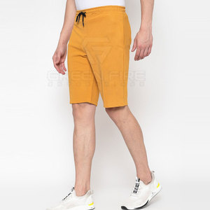 New Style Custom Made Casual Mid Waist Eco-Friendly <b>Men</b> <b>Shorts</b> Solid Color Polyester/Cotton Made in Pakistan - Product Image 2