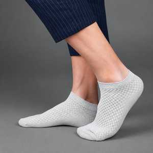 Super Stretch Cycling <b>Men's</b> Bamboo Fiber Tear-resistant Breathable Casual <b>Socks</b> Ultra-thin Coolest <b>Man</b> <b>Socks</b> Business <b>Dress</b> - Product Image 1