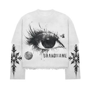 Camiseta de Manga Corta Extra Grande de Doble Capa 100% Algodón de Alta Calidad, Ecológica, Transpirable, Cuello Redondo, Estilo Casual Urbano Y2K - Product Image 5