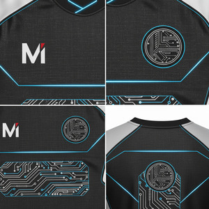 Ensemble d'uniformes de football entièrement sublimés sur mesure, maillot de football professionnel pour club, short 100% polyester, haute élasticité, respirant - Product Image 5