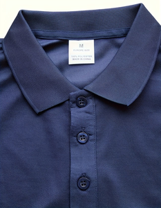 Custom Printed White Men's Cotton Polo Shirt Breathable Work Fashion Uniform Silk Screen Printed ODM Service Oeko-Tex Certified - Product Image 5