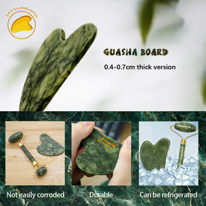 Outil <span class=keywords><strong>de</strong></span> massage facial <span class=keywords><strong>Gua</strong></span> <span class=keywords><strong>Sha</strong></span> Top BeautifulGHM 2025 : Jade Xiuyan vert en forme <span class=keywords><strong>de</strong></span> cœur, <span class=keywords><strong>Gua</strong></span> <span class=keywords><strong>Sha</strong></span> en <span class=keywords><strong>pierre</strong></span> naturelle pour 6 <span class=keywords><strong>bienfaits</strong></span> pour la peau - Product Image 5