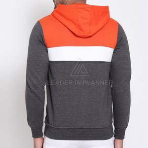 Sudaderas con capucha de color sólido para hombre, básicas, con cremallera, de primera calidad, nuevo diseño, 100% algodón, a precio económico. - Product Image 3