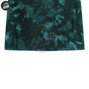 T-shirts pour hommes en polyester/coton, coupe classique, respirants, tie-dye, couleur unie, manches courtes, été, décontractés, vente en gros, haute qualité - Product Image 6