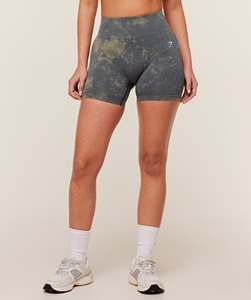 Shorts de Compresión de Doble Capa y Cintura Media para Mujer, con Forro Interior y Bolsillo con Cremallera - Product Image 5