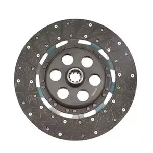 แผ่นคลัตช์แรงเสียดทาน Massey Ferguson รุ่น 1753748M1 ขนาด 11 นิ้ว แบบคู่ 6 แคน ใช้ได้กับคลัตช์รถแทรกเตอร์ MF - Product Image 1