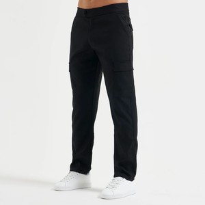 Pantalon cargo décontracté pour homme avec logo personnalisé, taille haute, respirant, séchage rapide, en toile écologique, léger, anti-plis, pour l'extérieur - Product Image 1