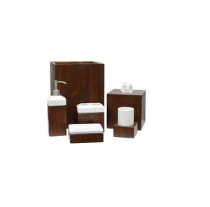 Juego de Accesorios de Baño de Madera Antigua de Lujo, Hecho a Mano, para Hotel y Hogar, con Muestra Gratis y en Oferta - Product Image 3