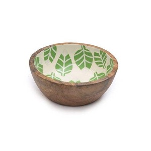 Bol de service en bois naturel de qualité supérieure pour la table à manger à la maison, construction durable, finition lisse, idéal pour servir des repas sains - Product Image 1