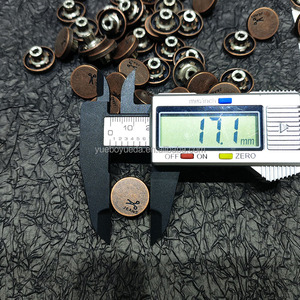 Chất Lượng Cao Biểu Tượng Tùy Chỉnh 17Mm Nút Denim Kẽm Hợp Kim Kim Loại Trang Trí Chân Phong Cách Cho Quần Áo Túi Tùy Chỉnh Nút Quần Jean - Product Image 6