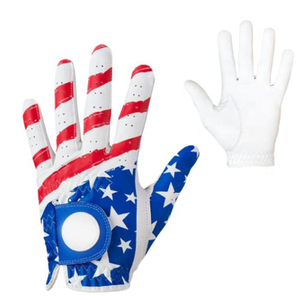 Gants de golf de qualité supérieure, pour droitier et gaucher, respirants, en tissu doux, avec logo et couleur personnalisés. - Product Image 4