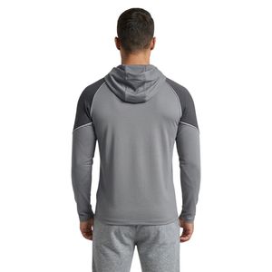 Custom Men's Sports Training <b>Hoodie</b> Polyester Spandex Stretch Fit Pullover for <b>Running</b> Workout and Active Fitness - Product Image 2