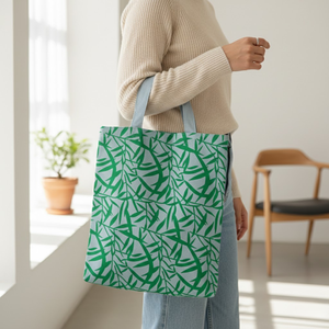 Bolsa de Compras de Lona con Diseño Personalizado CCB, Reutilizable, Ecológica, Práctica, con Asa Larga, para Viajes al Aire Libre - Product Image 5