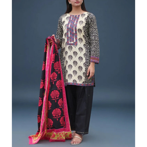 Traje de Lujo Personalizado de 3 Piezas para Adultos, Shalwar Kameez de Primera Calidad para Mujer con Dupatta - Product Image 1