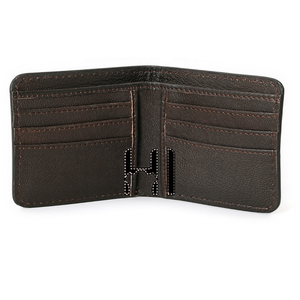 กระเป๋าสตางค์หนังวัวแท้สไตล์วินเทจสำหรับผู้ชาย ลายดอกไม้ พร้อมระบบป้องกัน RFID - Product Image 5