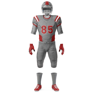 Une tenue de football américain de haute qualité est confectionnée par un fabricant sur mesure pour la fourniture en gros d'équipements sportifs professionnels. - Product Image 2