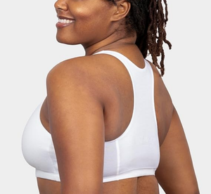 สปอร์ตบราผู้หญิงขายดีจากโรงงาน ผลิตตามสั่ง OEM ผ้าฝ้าย 100% สวมใส่สบาย ระบายอากาศได้ดีเยี่ยม - Product Image 2