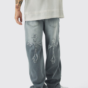 Nouveau jean slim pour homme, design personnalisé, jean pour homme, pantalon en denim, prix bas et haute qualité - Product Image 3