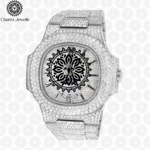 Reloj Charm_Jewells de Lujo, Acero Inoxidable, Forma Tonneau, 40mm, Analógico, Cuarzo, Bisel con Diamantes, Unisex, Moda - Product Image 4
