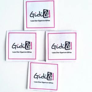 Étiquettes tissées personnalisées de luxe haut de gamme 100 % coton pour vêtements, étiquettes de marque tissées pour la mode, étiquettes de vêtements à coupe droite 2026 - Product Image 5