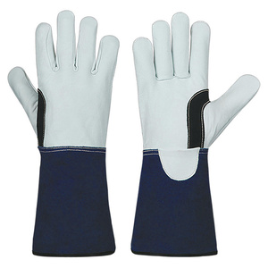 Gants de soudage TIG en cuir pleine fleur de qualité supérieure JNM SAFETY, résistants à l'abrasion, pour travaux industriels lourds - Product Image 2