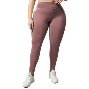 Vente Flash Hiver 2025 – Leggings Femme Taille Haute en Poly-Span Respirant et Séchage Rapide, Brossé, Longueur Intégrale, Personnalisable avec Logo OEM, Direct Usine - Product Image 1