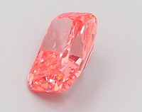 Diamante Cultivado en Laboratorio IGI de 2.01 Quilates, Corte Cojín Modificado, Color Rosa Intenso, Claridad VS1, Corte Excelente, Pulido Exquisito, Gema de Joyería de Lujo